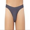 Gray Micro Modal Antibacterial Low waist Bikini Briefs for men