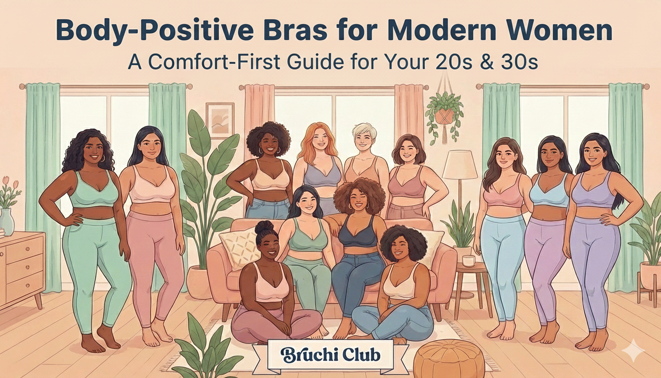 Body-Positive Bras for Modern Women: A Comfort-First Guide for Your 20s & 30s | Bruchi Club