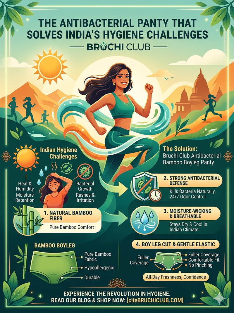 The antibacterial panty that solves India's hygiene challenges - Brucih Club