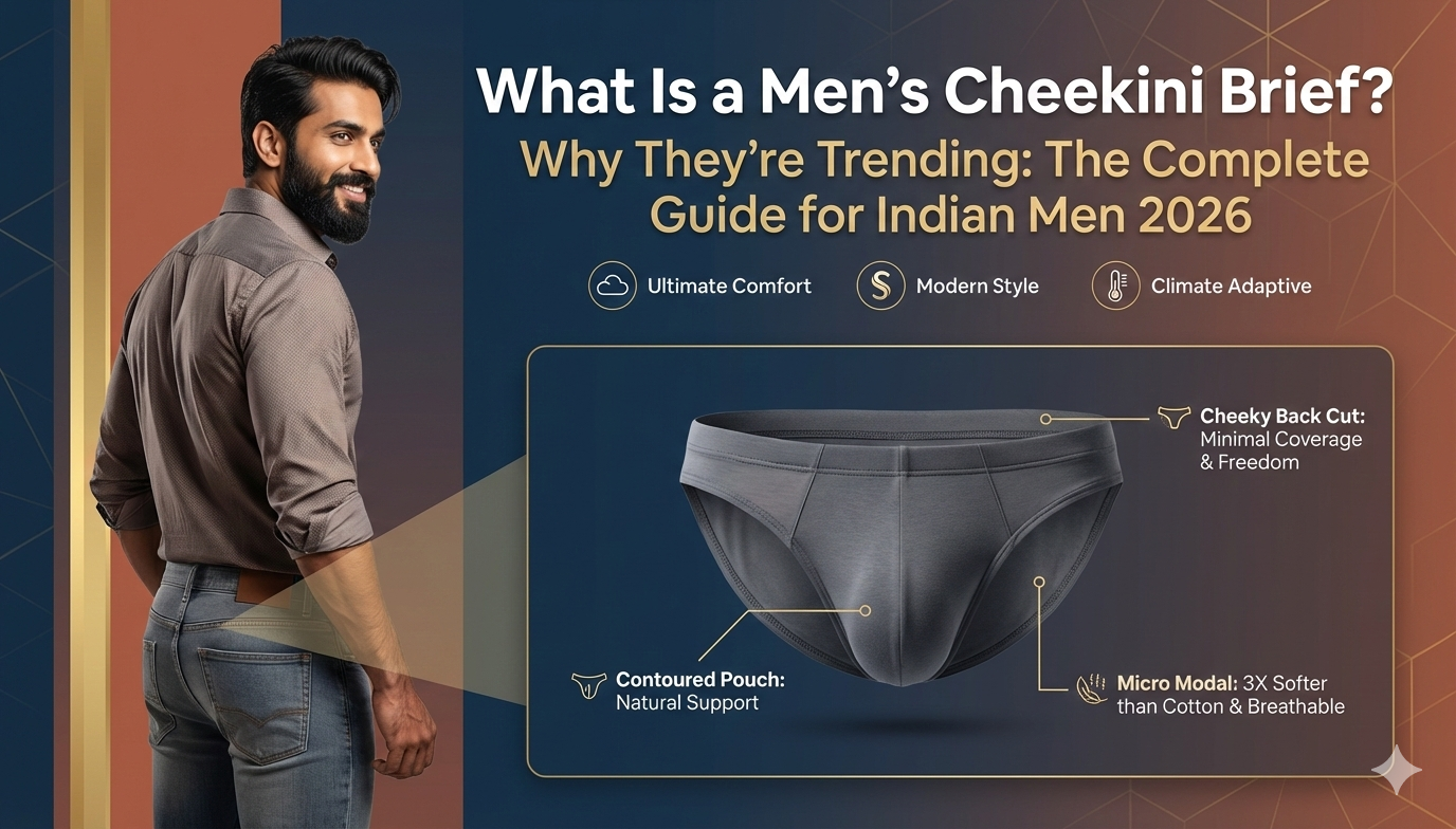 What Is a Men's Cheekini Brief?