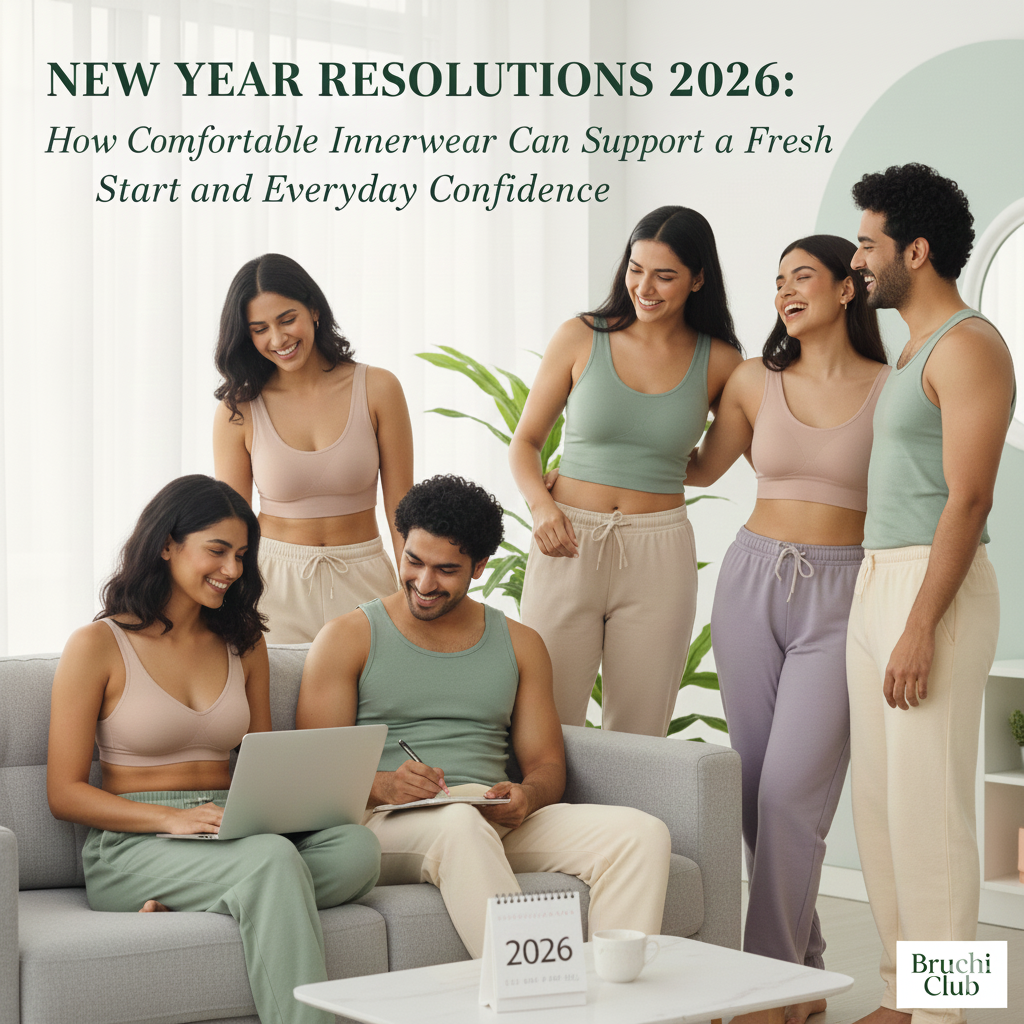 New Year Resolutions: How Comfortable Innerwear with Bruchi Club Can Support Your Fresh Start and Confidence in 2026