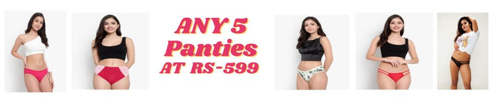5 Panties @ 599