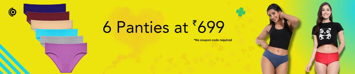 Buy 6 Panties in 699