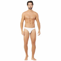 Buy Micro Modal White Thong for Man online in india 