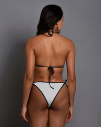 Bruchi Club Gray Nylon Lycra Bikini Set for Women