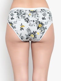 Light Grey Printed Panty