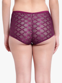 Purple Lace Panty for women