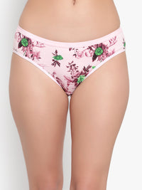 Baby Pink Printed Panty