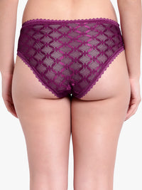 Purple Hipster women Briefs