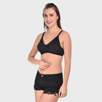 Non-Padded Wirefree Full Coverage Super Contouring M-Frame Full Support Bra