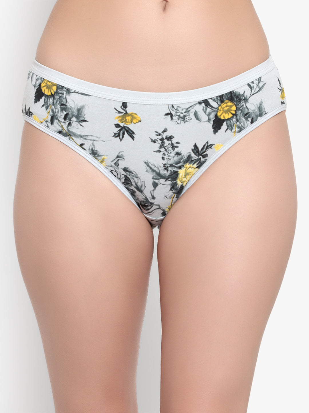 Light Grey Printed Panty
