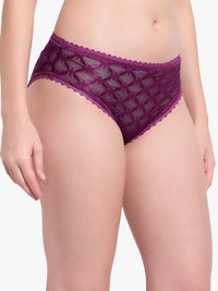 Purple Hipster women Briefs