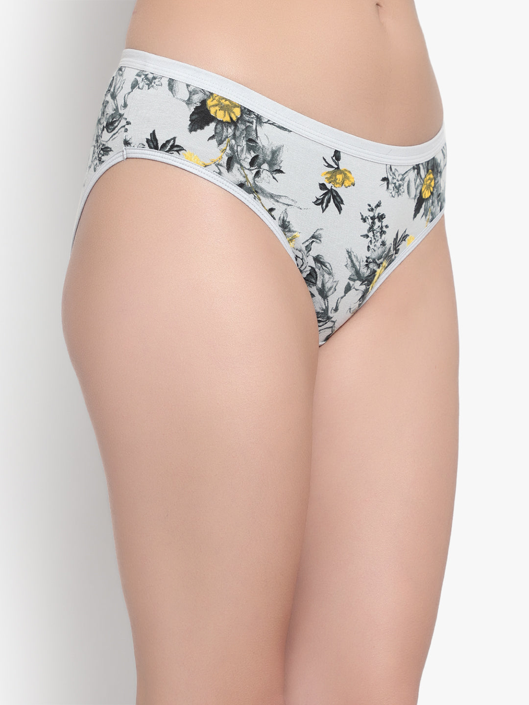 Light Grey Printed Panty