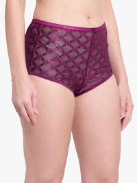 Purple Lace Panty for women