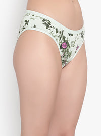 Light Green Printed Panty