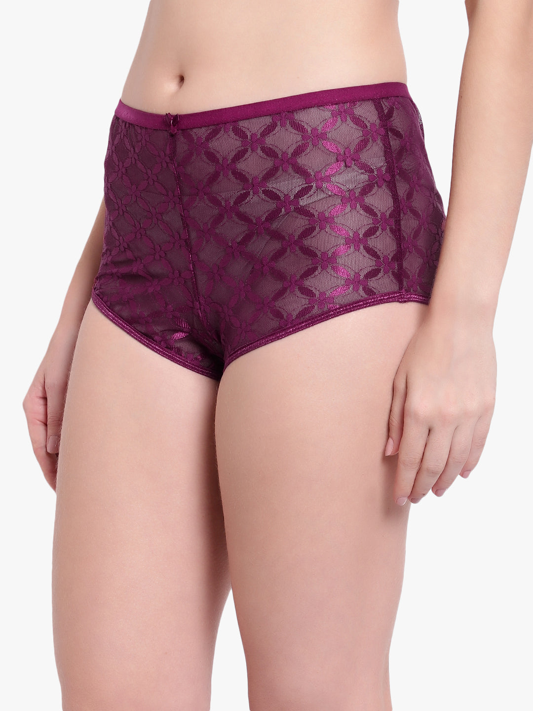 Purple Lace Panty for women