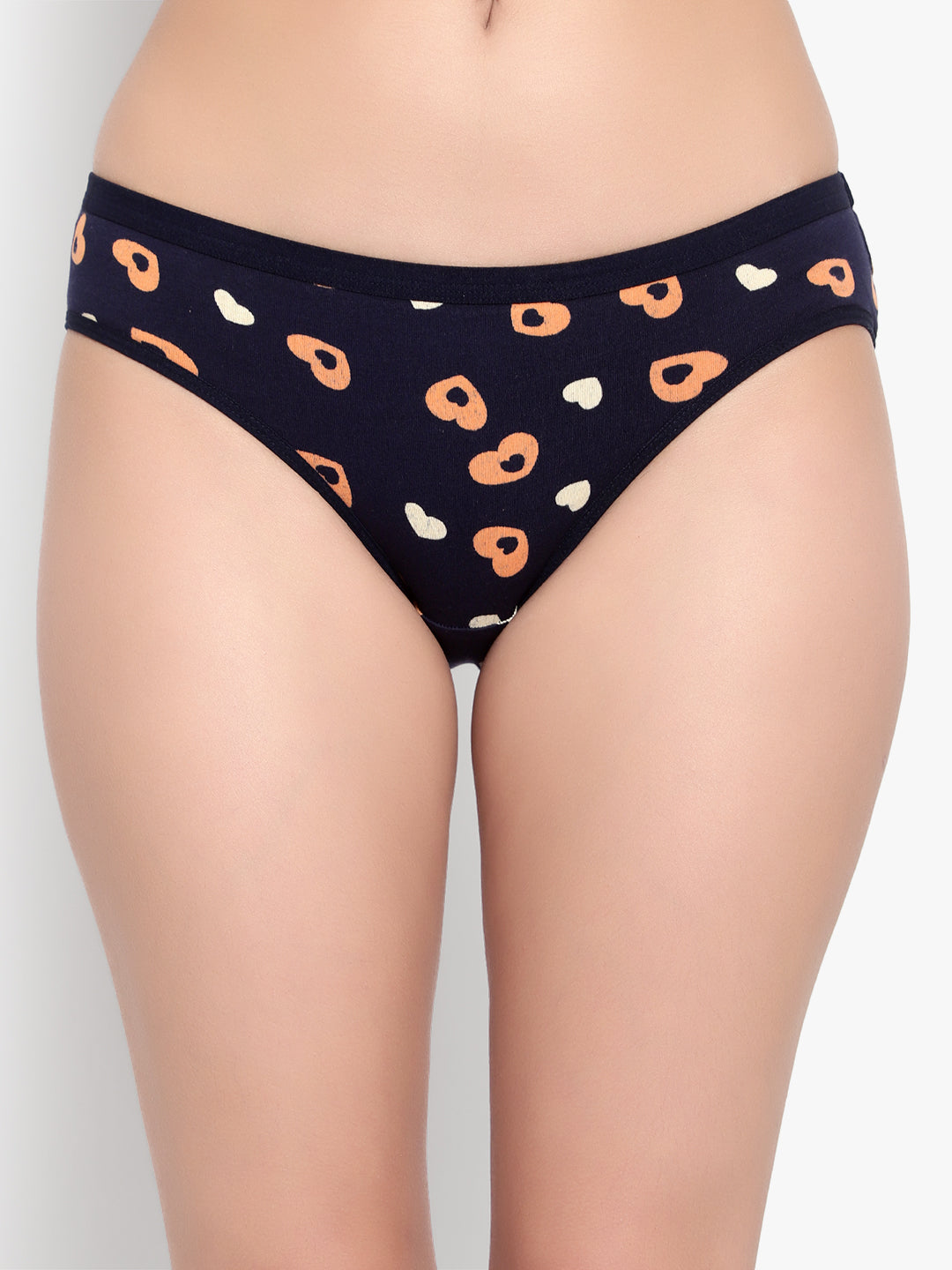 Navy Printed women Panty