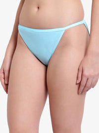 Light Bule Tanga Panty for women