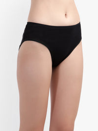 Air Mesh see through Black panties for women
