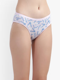 Mid-Waist Hipster Cotton Panty for Everyday Elegance