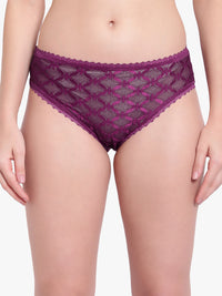 Purple Hipster women Briefs