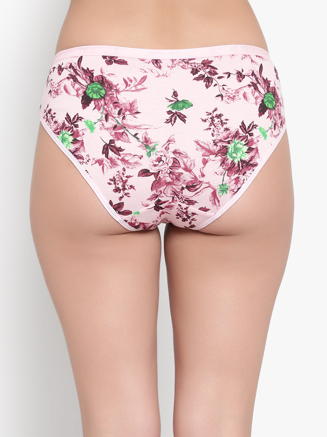 Baby Pink Printed Panty