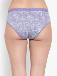 Grey Printed Women Panty