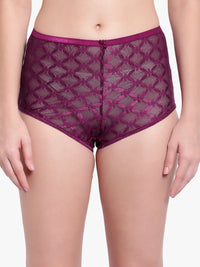 Purple Lace Panty for women