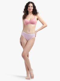 Air Mesh see through Pink panties for women