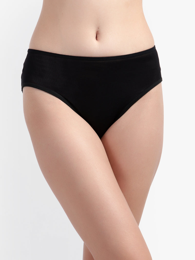 Bruchi Club Air Mesh See Through Transparent Women Panty