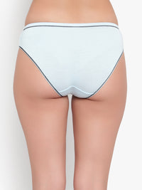 Bruchi Club Sea Blue Bamboo Modal Women Panty – No Ride Up Comfort