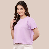Being Deshi Women Lounge crop T-shirt