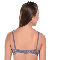 Buy Printed Non-Padded Cotton Bra for Women online in India