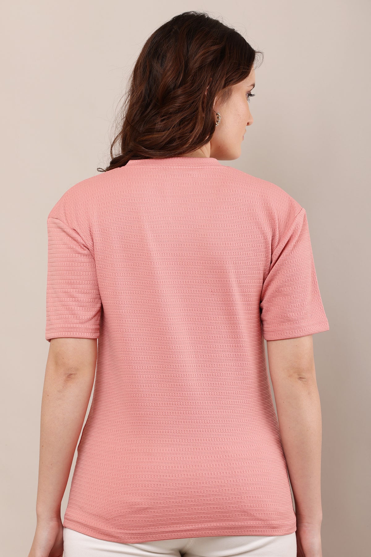 Buy Being Deshi Women V neck Lounge T-shirts online | Bruchi Club