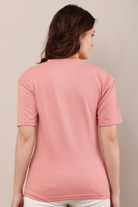 Buy Being Deshi Women V neck Lounge T-shirts online | Bruchi Club