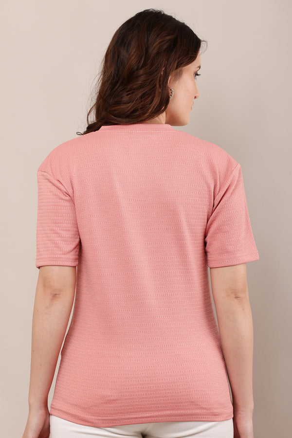 Buy Being Deshi Women V neck Lounge T-shirts online | Bruchi Club