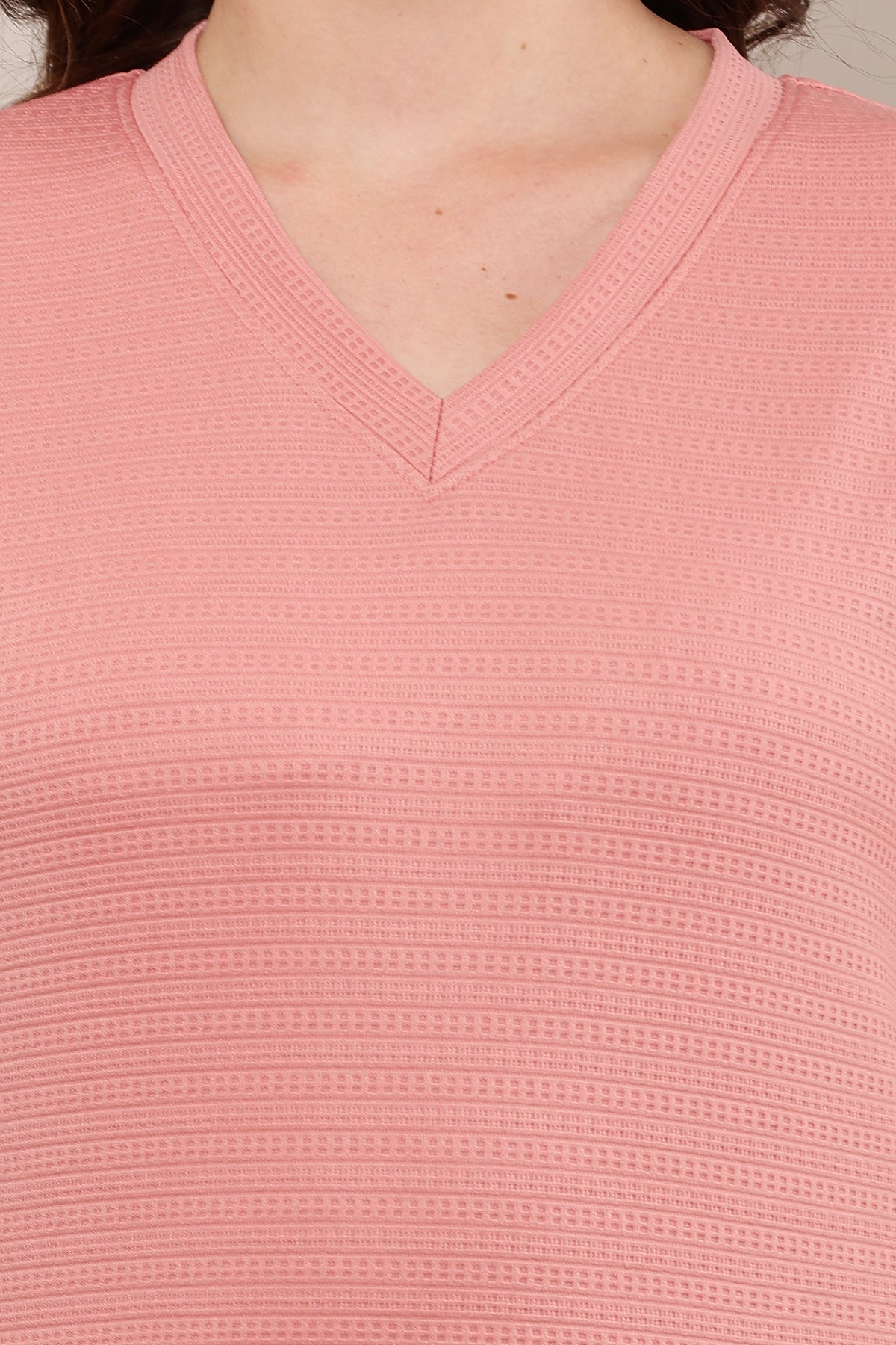 Buy Being Deshi Women V neck Lounge T-shirts online | Bruchi Club