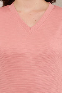 Buy Being Deshi Women V neck Lounge T-shirts online | Bruchi Club