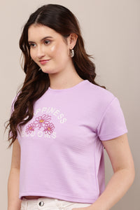 Buy Being Deshi Lounge crop T-shirt online in India | Bruchi Club