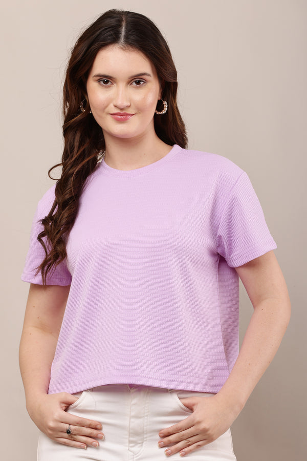 Buy Being Deshi Women Lounge crop T-shirt online in India