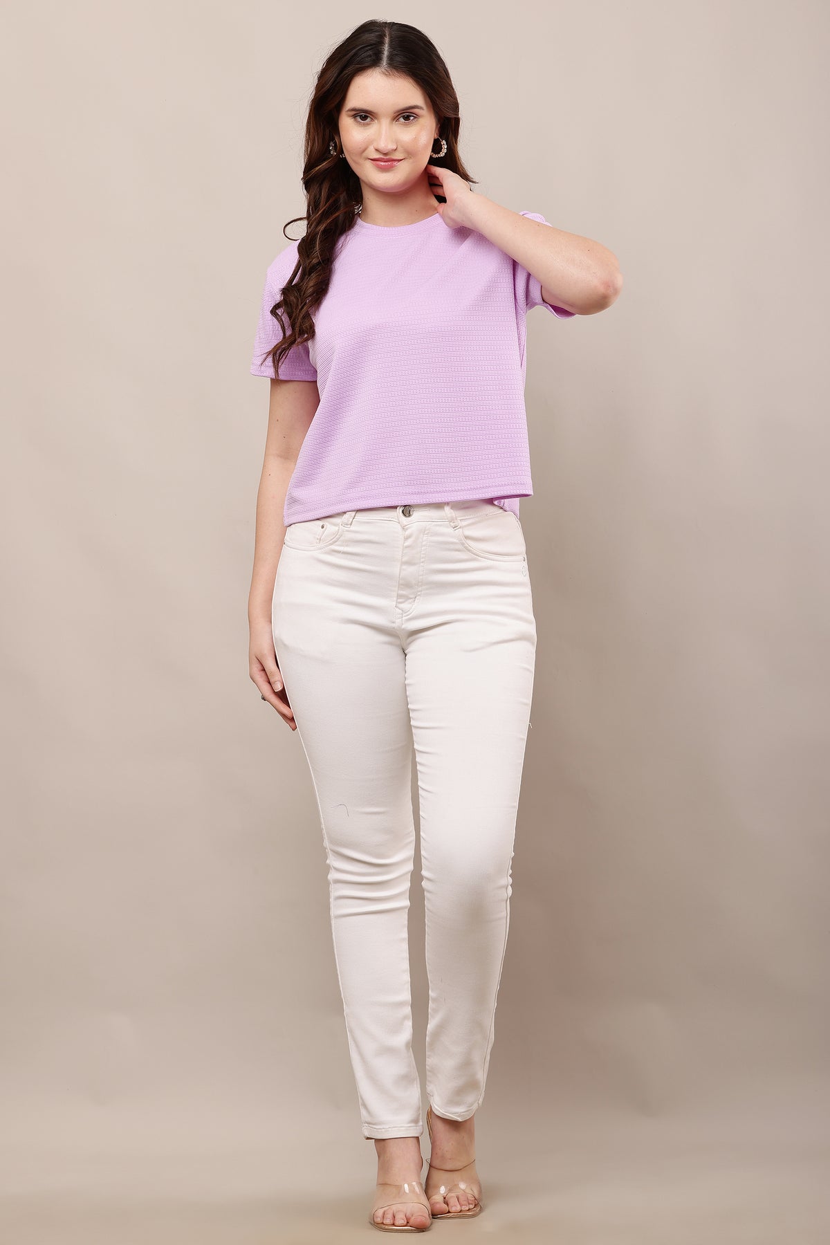 Buy Being Deshi Women Lounge crop T-shirt online in India