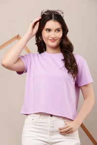 Buy Being Deshi Women Lounge crop T-shirt online in India