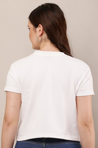 Being Deshi Skin-Friendly Relax Fit Crop Tee online | Bruchi Club