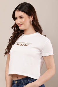 Being Deshi Skin-Friendly Relax Fit Crop Tee online | Bruchi Club