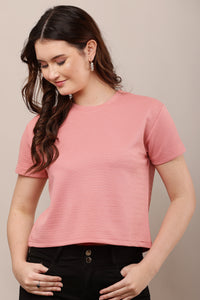 Being Deshi Women Lounge crop T-shirt