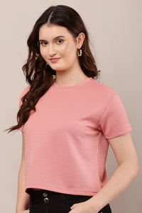 Being Deshi Women Lounge crop T-shirt