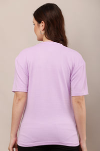 Buy Being Deshi Women V neck Lounge T-shirts in India | Bruchi Club