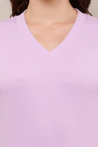 Buy Being Deshi Women V neck Lounge T-shirts in India | Bruchi Club