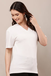 Being Deshi Women V neck Lounge T-shirts