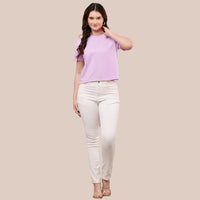 Being Deshi Women Lounge crop T-shirt